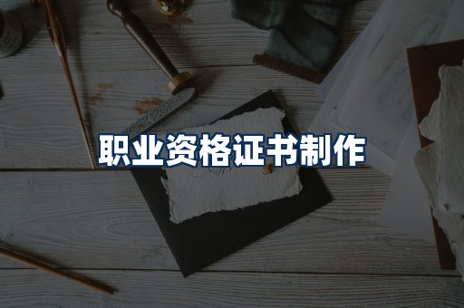 职业资格展示